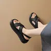 Sandalias Populares para Mujer para el Verano 2026, Nuevos Zapatos Casuales Deportivos para Exteriores de Suela Suave, Sandalias de Plataforma de Suela Gruesa