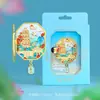 Imán para Refrigerador Suzhou Garden Flip Tendencia Nacional Imán de Metal Bosque de Leones Colina del Tigre Lingyuan Ventana del Jardín Zhongzheng Imán para Refrigerador