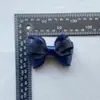 Accesorios DIY Accesorios de Lazo de Tela Azul Accesorios para Zapatos y Sombreros Pasadores Accesorios para Fundas de Teléfono Móvil Accesorios para Ropa de Muñecas BJD