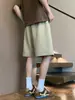 Shorts para Homem, Marca Nova Tendência de Verão, Calças Esportivas Casuais de Peso Pesado e Caimento Solto, Calças de Praia de Cinco Pontos, Secagem Rápida