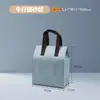 Bolsa Isolante Descartável Não Tecido para Levar Chá com Leite Café Bebida Sacola de Embalagem Bolsa Isolante Impressão de Logotipo Pronta Entrega Atacado