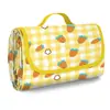 Esterilla de Picnic Personalizada Tela Oxford 600D Impermeable y a Prueba de Humedad Engrosada Portátil Plegable Esterilla Exterior para Playa Venta al por Mayor