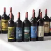 Casa de muñecas1:12 Casa de Muñecas Mini Botella de Vino Tinto Artificial Vino Tinto Seco Juguete de Comida Miniatura Modelo de Escena