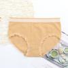 Braguitas de Encaje Sexy para Niña con Lunares Japoneses Sin Costuras Parte Inferior de Grafeno Cómodas y Transpirables