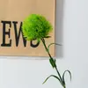 Piedra verde artificial bambú planta artificial decoración de arreglo floral para el hogar planta verde accesorios para fotografía de exteriores boda decoración flor