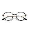 Gafas de madera STUDIOMUKU para enfriar gafas redondas transparentes pueden mejorar la imagen general del marco de gafas para niñas