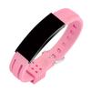 Pulsera de acero inoxidable de silicona con grabado transfronterizo, unisex, negra, deportiva, con película fragante incorporada.
