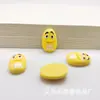 Doces de Feijão M&M Expressão Desenho Animado Grãos de Chocolate Acessórios de Resina Capa de Celular DIY Decoração de Presilha Materiais de Patch