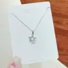 2026 Nuevo Color-Preservante Extra Largo Collar al por Mayor Nicho Versátil Hoja Mariposa Ángel Colgante Cadena Clavícula Joyería para Mujeres