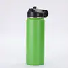 Taza de acero inoxidable 304 transfronteriza portátil para ciclismo, termo espacial portátil para exteriores, hervidor deportivo de montaña portátil al por mayor