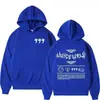 2024 Amazon Transfronterizo Nuevo Producto Juicewrld Rap Sudadera con Capucha Suelta para Hombre y Mujer Estampado