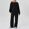 Novo Estilo Europeu e Americano Cruzado Outono e Inverno 2025 com Design Assimétrico no Ombro, Estilo Esportivo Amazon, Moda Casual, Cor Sólida