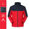 Roupa de Trabalho com Forro de Lã Impressão de Logotipo Personalizado Inverno À Prova de Vento Impermeável Espessa Quente Jaqueta de Gola Alta Atacado para Homens e Mulheres