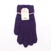 Guantes de Invierno Gruesos para Mujer de Dedos Completos 2026, Color Sólido para Exteriores, Adulto, Lana, Cálidos, Venta al por Mayor