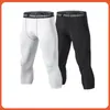 Mallas deportivas para hombre, pantalones cortos de fitness, de secado rápido, para ciclismo, running, baloncesto, fútbol, entrenamiento, pantalones elásticos de compresión