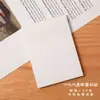 Notas adhesivas transparentes y sencillas que los estudiantes usan. Notas desprendibles. Cuaderno pequeño para aprender notas de oficina. Se pueden pegar notas adhesivas.