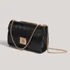 Bolsa Pequeña de Cadena con Hebilla Cuadrada Estilo Coreano Verano 2026 Bolso de Hombro Casual de Moda para Mujer Bolso Cruzado Casual Retro