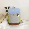 Mochila Casual Nueva 2026 para Hombres y Mujeres, Mochila de Viaje de Gran Capacidad, Bloques de Color, Linda, Bolsa Transfronteriza de Alto Valor para Estudiantes
