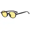 Gafas de Sol Retro Redondas Pequeñas Estilo Coreano para Mujer, Celebridad de Internet, Aspecto de Alta Gama, Protección Solar de Verano, Moda de Viaje, Gafas de Sol para Fotografía Callejera