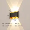 Lámparas de pared LED para exteriores de plástico ABS transfronterizas, lámparas creativas para pared exterior de villa, lámparas de patio, lámparas de pared impermeables, lámparas sencillas para dormitorio y pasillo