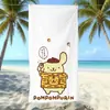 Toalla de Playa con Estampado de Perro Pudín de Sanrio, Absorbente de Agua, Secado Rápido, Fibra Ultrafina, Toalla de Baño para Vacaciones, Directo de Fábrica