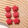 Xinqing Botones de Flor Grande de Lunares Simples y Versátiles Accesorios Materiales de Decoración para Ropa DIY Funda de Teléfono Venta al por Mayor