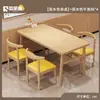 Mesa de Comedor para el Hogar Simple Pequeño Apartamento Sala de Estar Mesa para Comer Restaurante Catering Tienda de Fideos Restaurante de Comida Rápida Juego de Mesa y Sillas Comercial