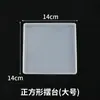 Fornecedores de fabricantes cola de cristal tamanho de mesa pequeno oval amor retangular redondo mesa base para xícara de chá molde de silicone
