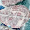 Bife de Costilla Wagyu Australiano de Sangre Pura M9+ Doble Etiqueta Azul 1265 Sangre Pura Sher Cocina Occidental de Alta Gama