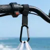 Gancho para vehículo eléctrico para entregas, perchero para casco de motocicleta, gancho para colgar artículos, gancho de bloqueo de artículos para patinete eléctrico, gancho montado en la parte delantera