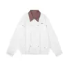Jaqueta ALIVE xadrez patchwork estilo retrô americano, estilo workwear, unissex, top casual de corte solto, W03