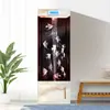 Aquário Vertical de Chão para Sala de Estar, Pequeno e Médio Porte, Filtração Traseira Integrada, Produção de Oxigênio, Vidro Ultra-Branco, Sem Borda