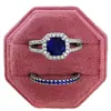 Anillo de combinación de lujo europeo y americano AliExpress ebay sentido minoritario femenino no se desvanece r1104-r1090a