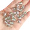 8/10/12mm Resina Glitter Fino Duas Cores Contas Redondas Feitas à Mão Acessórios para Joias DIY Miçangas para Colar Pulseira Contas Soltas
