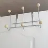 Ins Gancho de Porta de Ferro Doméstico Gancho de Armazenamento para Trás da Porta Gancho de Casaco sem Furo Gancho para Quarto Cozinha e Banheiro Venda por Atacado