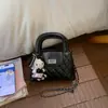 Bolso de Mano Pequeño para Mujer Moda Coreana Ins, Elegante y Versátil, Transfronterizo 2026 Bolso Cubo Acolchado con Cadena de Lujo Ligero Pequeño