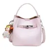 Bolsas femininas, nicho coreano primavera-verão 2026 novos modelos, bolsas de ombro tipo balde de alta qualidade, bolsas de mão, bolsas tote pequenas
