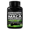 Spot Amazon Más Vendido Cápsulas de Ashwagandha Cápsulas de Maca Ginseng Soporte Oe m