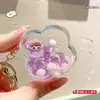 Nuevo Llavero Anillo de Botella con Muñeca de Arena Líquida, Colgante Exquisito de Dibujos Animados para Mochila para Niñas y Niños, Accesorio de Pareja, Pequeño Regalo para Eventos