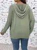 Sudadera Holgada de Moda con Cuello en V y Mangas Largas Xiyin Nueva Transfronteriza Europea y Americana 2024 Amazon Aliexpress Lazada