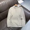 Jaqueta de Lã Meio Zíper Manga Longa Casual para Commuting, Outono, Inverno, Outdoor, Respirável, Absorvente de Umidade, Secagem Rápida 13187