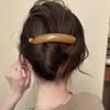 Pin Trenzado Simple Estilo Coreano para Coleta Alta 2026 Nuevo Pin Versátil para Mujeres Pin Vertical para la Parte Trasera de la Cabeza Moño Pin Banana