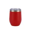Comercio Exterior Más Vendido Taza Mini Cáscara de Huevo 12 oz Termo de Acero Inoxidable 304 Doble Capa Copa de Vino en Forma de U Termo Personalización