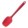 Rascador de crema de silicona al por mayor juego de 6 piezas rascador de repostería para el hogar espátula de crema para pastel integrada herramientas de repostería