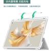 Funda universal de alta permeabilidad para iPad 10ª/11ª generación, funda tipo caja de cerveza con ranura para lápiz, triple pliegue, modo de suspensión, protección plana, funda de cuero
