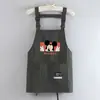 Avental de Trabalho Fashion Resistente à Água para Mulheres, Cozinha Doméstica, Cozimento, Avental de Cintura Especial para Catering, Novo para Mulheres