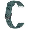 Adequado para Pulseira Huawei 10/9/8 Pulseira de Silicone Pulseira de Pulso de Silicone Respirável Huawei Band 10/9/8