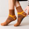 Calcetines de algodón para hombre Foot Dele, nuevos para otoño e invierno, color liso, suela, cintura, calcetines deportivos de algodón para hombre, calcetines al por mayor