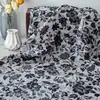 Tecido Jacquard Floral Tridimensional em Relevo Estilo Europeu, Vestido Vintage, Moda Cheongsam, Bolsas Artesanais, Tecido Tingido em Fio