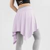 Vestido deportivo de ballet europeo y americano Juyitang para fitness, yoga, con tiras, que cubre las caderas, anti-exposición